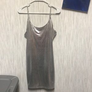 Super cute silver dress!!